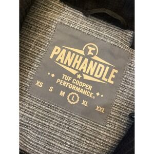 PANHANDLE Mens Tuf Cooper Performance Full Zip Jacket Gray Size L‎
